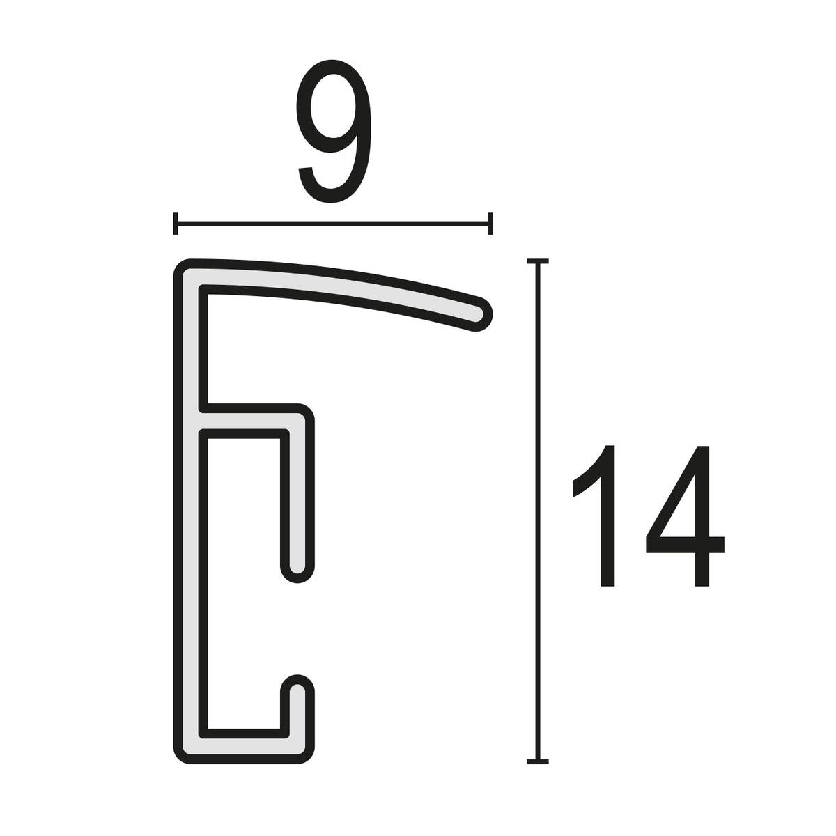 Zep fotoramme KE5 Basic Ramme 30x40 cm — 3