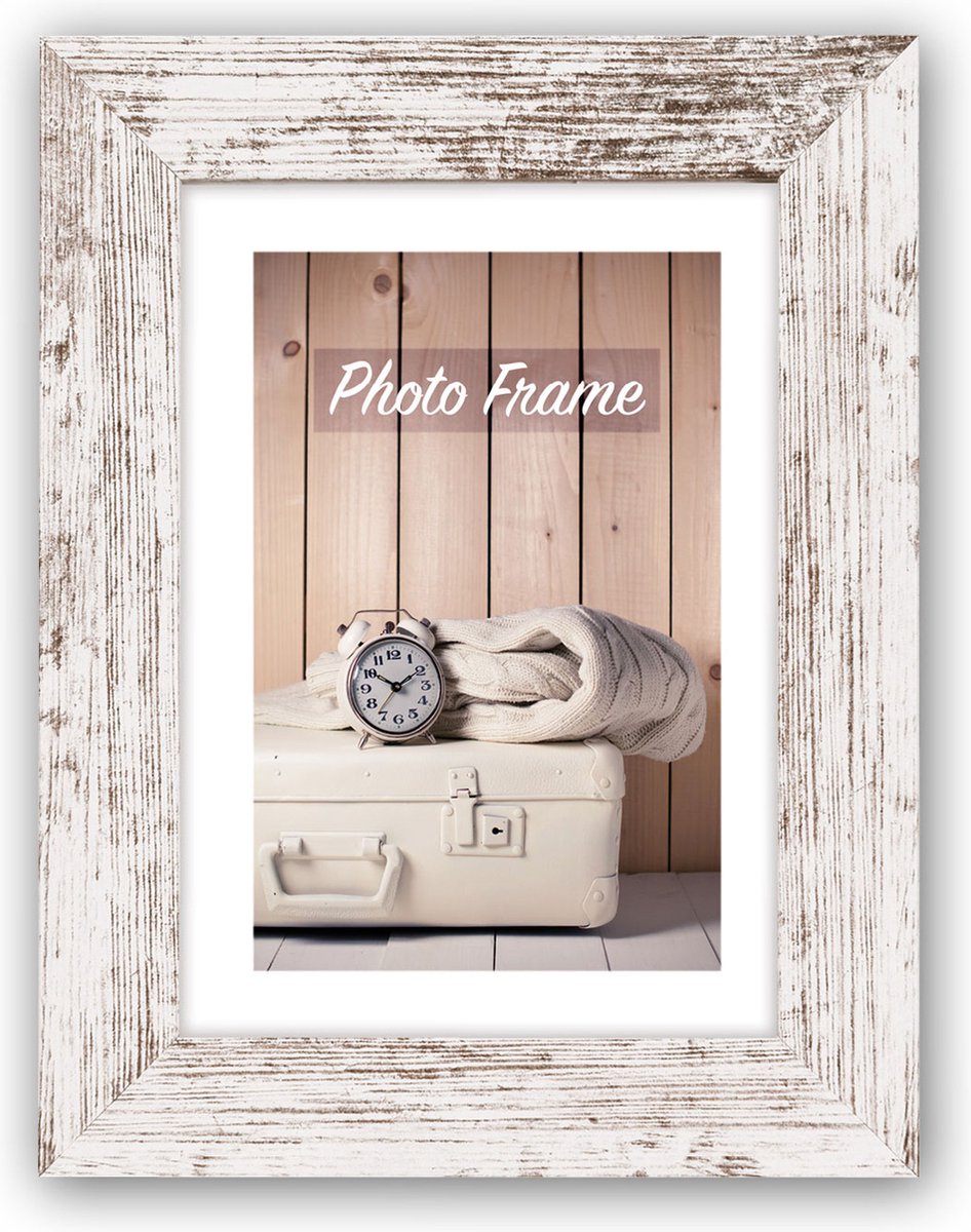 Zep Fotoram V21546 Nelson 6 Vitlaserad 40x50/45x55 cm