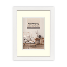 Zep Cornice portafoto V4554W Malmo bianca 30x40/40x50 cm