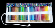 Mondeluz Watercolour Pencils in Coloured Roll-Up Case - 36 Pack - Farveblyanter